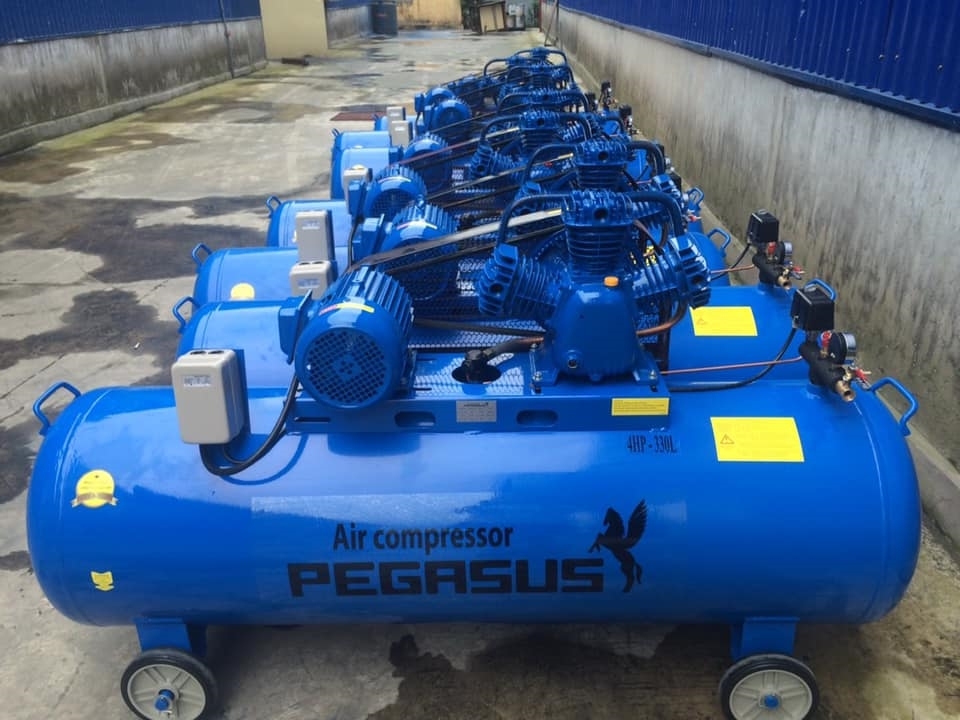 Máy nén khí dây đai PEGASUS TM-W-0.36/8-120L